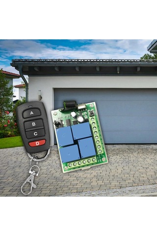 Suntek Kapı Açma Işıkları Garaj Kapısı Için Kablosuz