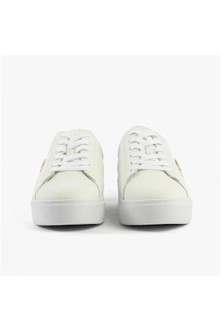 Tommy Hilfiger Platform Court Sneaker Metallıcs Krem