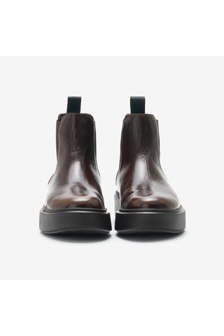 Chocolate Bot Kadın 41s2 Frau Ortıseı Chelsea Boot Kahverengi