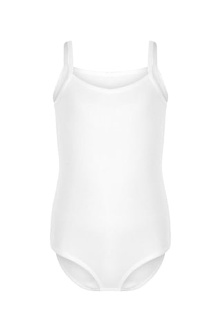 Kota İç Giyim Kız Çocuk İp Askılı Çıtçıtlı Atlet Body 9-14 Yaş Beyaz