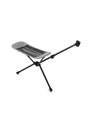 Suofeng Rahat Ayak Dayanağı Eğlence Geri Çekilebilir Ayak Dayanağı Alüminyum Alaşımlı Balıkçı Sandalyesi Ayak Dayanağı Gri Gri