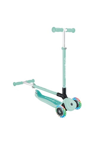 Globber Go-Up Aktive Light Işıklı Scooter - Mint Yeşili
