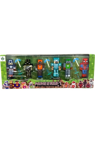 Minecraft Yenilmezler Pati Devriyesi Dc Karakter Seti 12 Parça