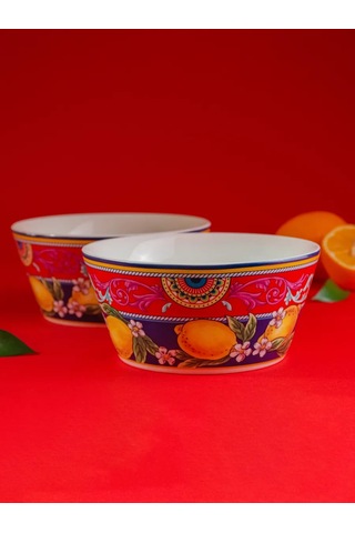 Nouvelle 2'li Salata Kasesi Seti "fruttissimo", 550 Ml 317400750 Gri