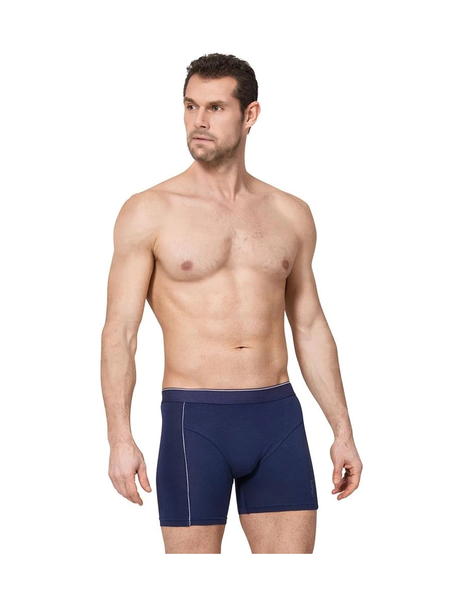 Namaldı 197 Erkek Modal Biyeli Boxer Siyah