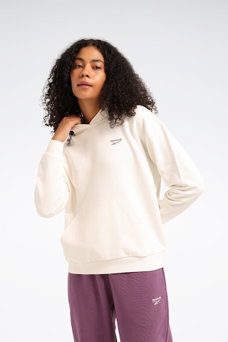 Reebok New Id Relax Sl Hoodıe Ekru Kadın Sweatshirt 000000000102042590 Bej