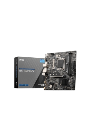 MSI PRO H610M-G Intel H610 5600 MHz DDR5 Soket 1700 mATX Anakart