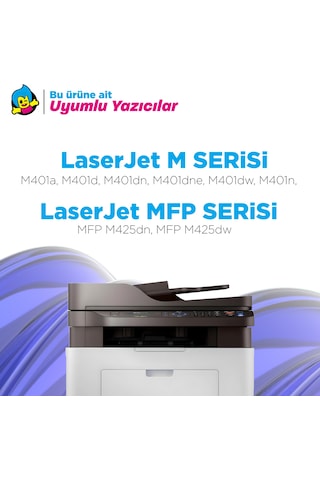 Hp Cf280x / Pro 400 M401 / M425 Uyumlu, Toner - 20'li Paket