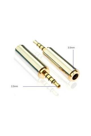 Erkek 3.5mm Dişi 4 Boğum 3 Çizgi Kulaklıklı Mikrofon Çevieici