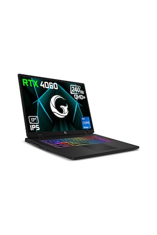 Game Garaj Slayer4 7XL-4060 C1 i7-14700HX 16 GB 1 TB RTX4060 17" Dos Dizüstü Bilgisayar