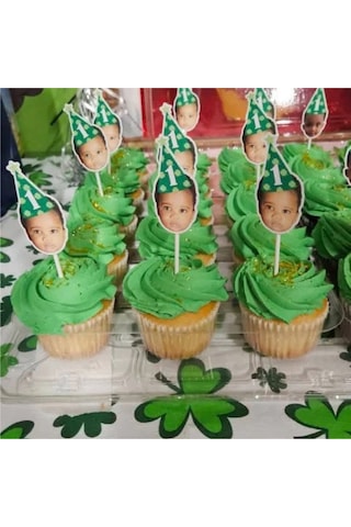 Cupcake Süsü Kürdanlı 10 Adet 0