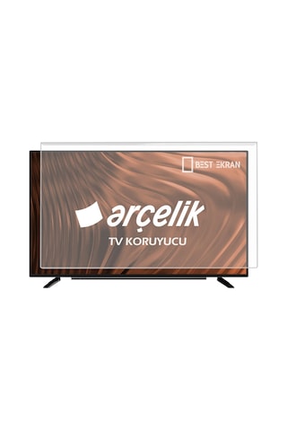 Arçelik Uyumlu A43L 8752 5S TV EKRAN KORUYUCU - 43" inç Tv Ekran