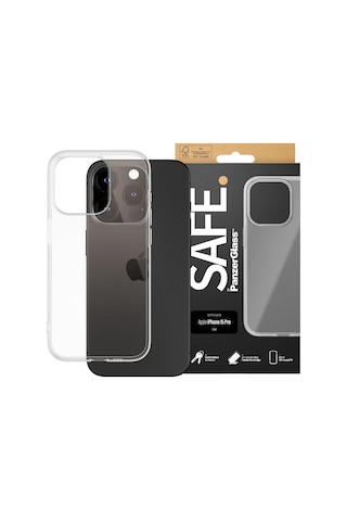 Safe. By Panzerglass Tpu Case Apple iPhone Uyumlu 15 Pro Şeffaf