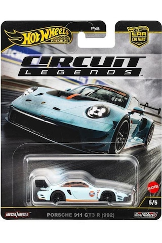 Hot Wheels Premium Cırcuit Legends Porsche 911 Gt3 R 992 Fpy86 Jbk65 Çok Renkli
