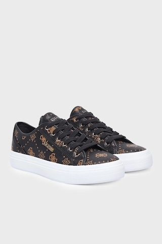 Guess Jelexa 4g Logolu Sneaker Ayakkabı Fltj10fal12 Bayan Ayakkabı Fltj10 Fal12 Brown Kahve-krem