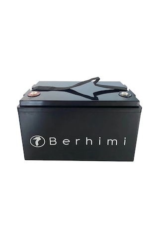 Berhimi 12v 100 Amper Ip67 4000 Dod, Marin/karavan Lifepo4 Lityum Akü