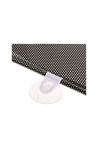 Bosphorusboutique02 Araba Isı Yalıtım Perde, Güneş Gölge Yan Blok, 45x125 Cm, Otomatik Teleskopik, Siyah Pvc