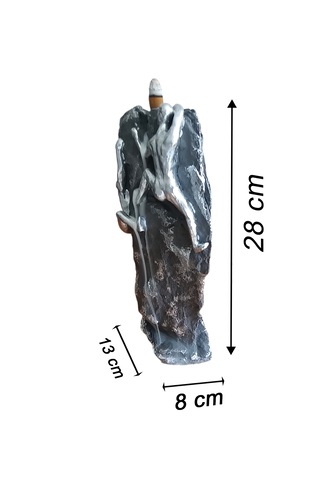 Dağcı Tırmanan Adamlar Biblosu Geri Akış Tütsülük Gümüş