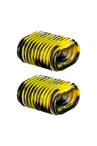 Maiyame 2 Adet Sarı Silikon Balık Makinesi Kolu Koruması - Leo Fıshıng El Kolu Kaplama