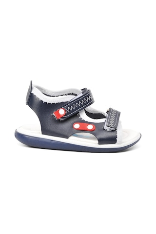Ayakmod 22y05 Lacivert-kırmızı-beyaz Comfort Erkek Çocuk Sandalet 001