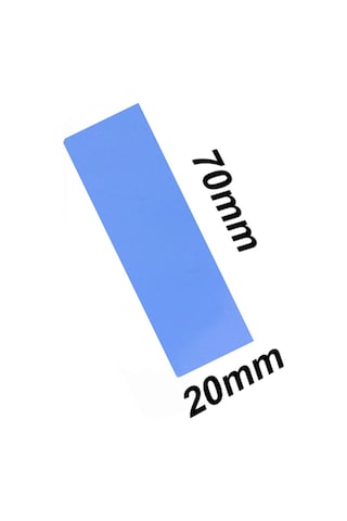 PrimeX PX-PAD01 7 x 2 CM 1 MM Yüksek İletken Termal Pad Mavi