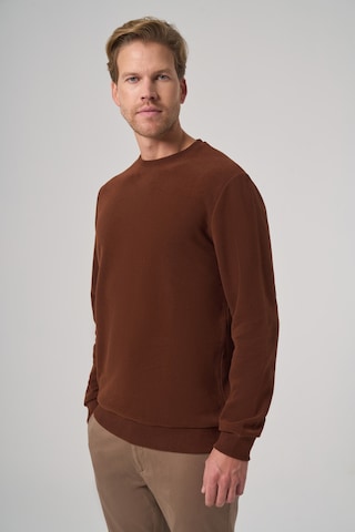 Morven Erkek Kiremit Trend Bisiklet Yaka Sweatshirt 26ks063003460 Kiremit