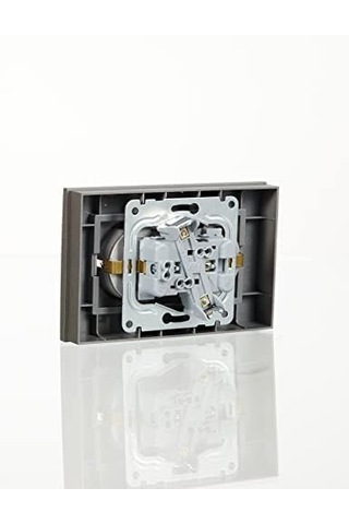 Novella Antrasit Ikili Toprakli Priz Çocuk Koruma