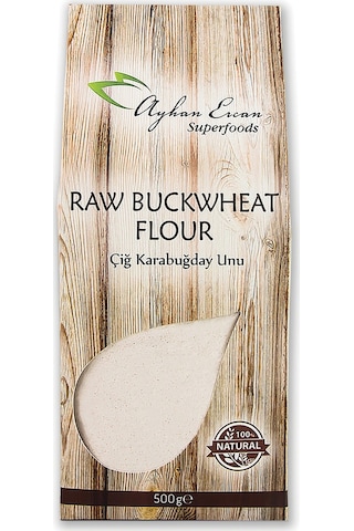 Ayhan Ercan Çiğ Karabuğday Unu 500 G