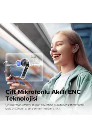 Soundpeats Clear Bluetooth 5.3 Kulak İçi Kulaklık