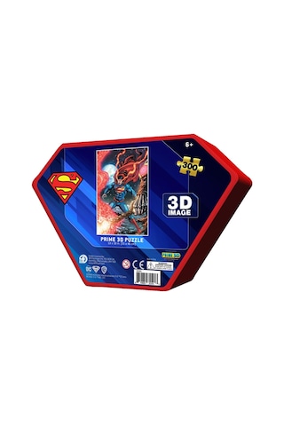 Prime 3d - Superman - 300 Parça Puzzle - Metal Kutu