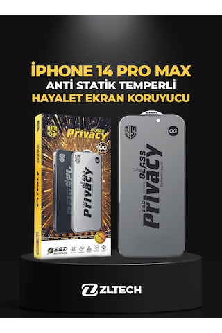 OG GLASS ESD Anti Statik Hayalet Apple Uyumlu iPhone 14 Pro Max Ekran Koruyucu OG GLASS ESD Anti Statik Hayalet Apple Uyumlu iPhone 14 Pro Max Ekran Koruyucu