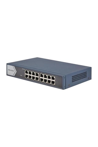 Hıkvısıon 16port 10/100 Yönetilemez Switch Metal Ds-3e0516-e B