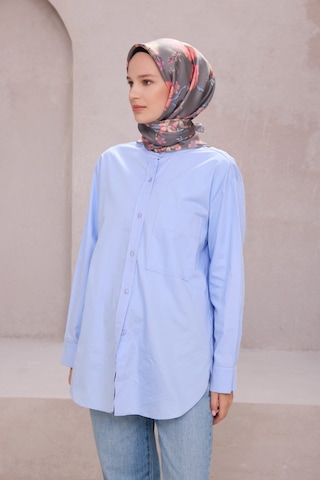 BELLİ Çiçek Desen İpek Twill Eşarp 4210d01 Gri - 83