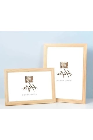 Doğal Ahşap Renkli 13x18 Cm Resim Çerçevesi - Kolaj Ve Duvar Galerisi