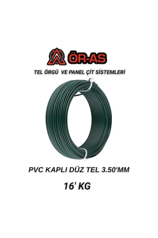 Pvc - Kaplı Düz Tel - 3.5 Mm Kalınlık - 16 -kg