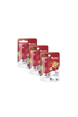 Himalaya Cherry Parlatıcı Dudak Bakım Kremi 3 x 4.5 G