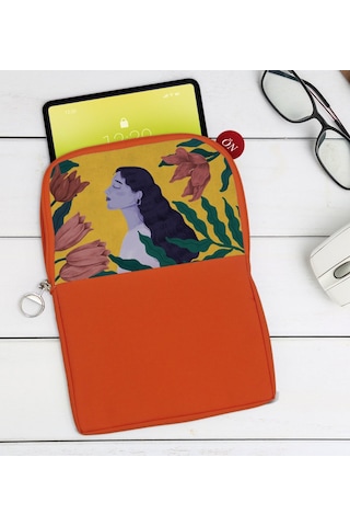 Bk Gift Woman Art Tasarımlı Taşınabilir Koruyucu Tablet Kılıfı & (531953006)