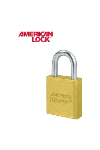 Amerıcan Lock 20cı Som Pirinç Asma Kilit, 45mm