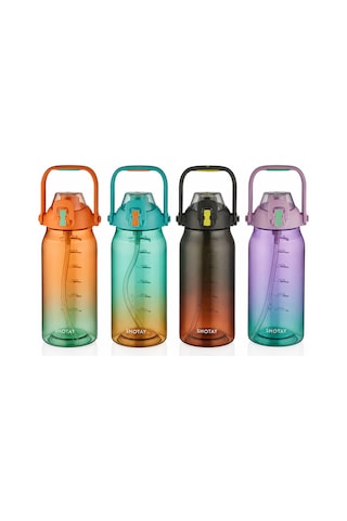 Shotay Gradıent Trıtan Matara Siyah 1500 Ml.
