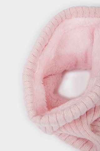 Defacto Kız Çocuk İçi Suni Yünlü Triko Boyunluk F4191a825wnpn22 Pembe