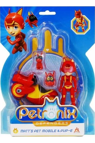 Petronix Savunucuları Matts'in Pet Mobi Le Ve Pup-e Hareketli Ak
