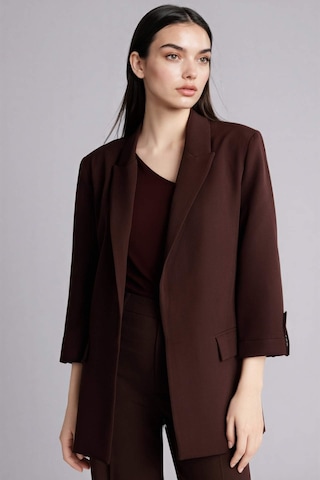 Defacto Regular Fıt Blazer Ceket G7818ax26spbn324 Kahve-bn324