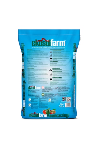 Ekosol Farm Solucan Gübresi 25 KG