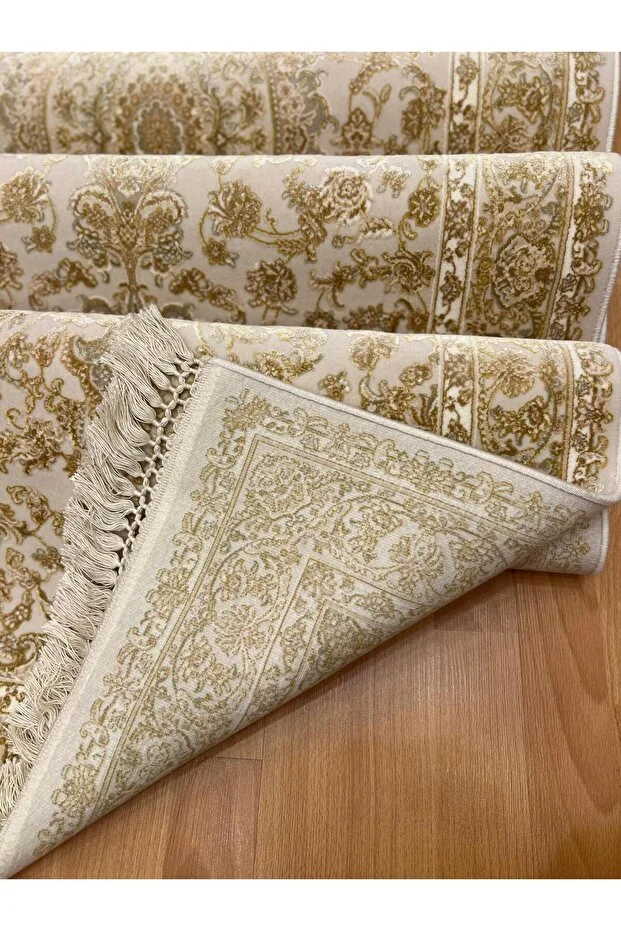 Mevlana Bazaar Geleneksel Anadolu Motifi 80 X 300 Yün Yolluk Çok Renkli