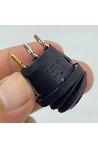 Ic-131w Yuvarlak Işıklı Anahtar Su Geçirmez 3p