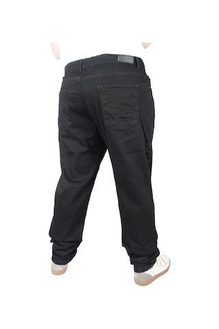 Mode Xl Büyük Beden Erkek Pantolon Kot Black 21920 Siyah 001