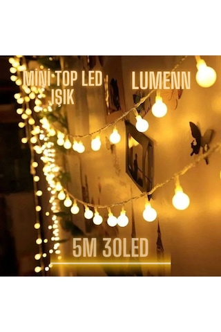 3m Pilli Ip Peri Mini Top Led Işık-led Aydınlatma Gün Işığı