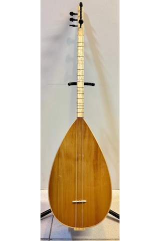 Artemis Tam Profesyonel Kısa Sap Oyma Maun Bağlama