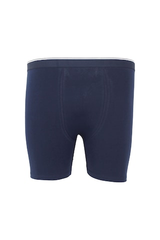 Starbattal Erkek Büyük Beden Likralı Uzun Paça Boxer 11906-206 - Lacıvert