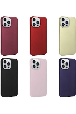 Apple Uyumlu iPhone 14 Pro Max Kilif Zore Premier Silikon Kapak 561134988